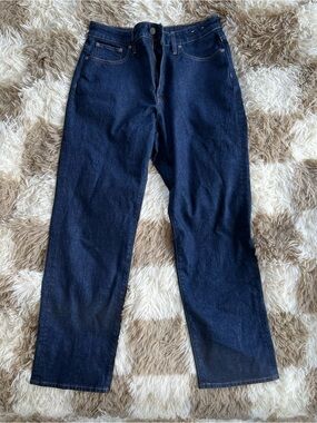 Madewell curvy 90s straight jean